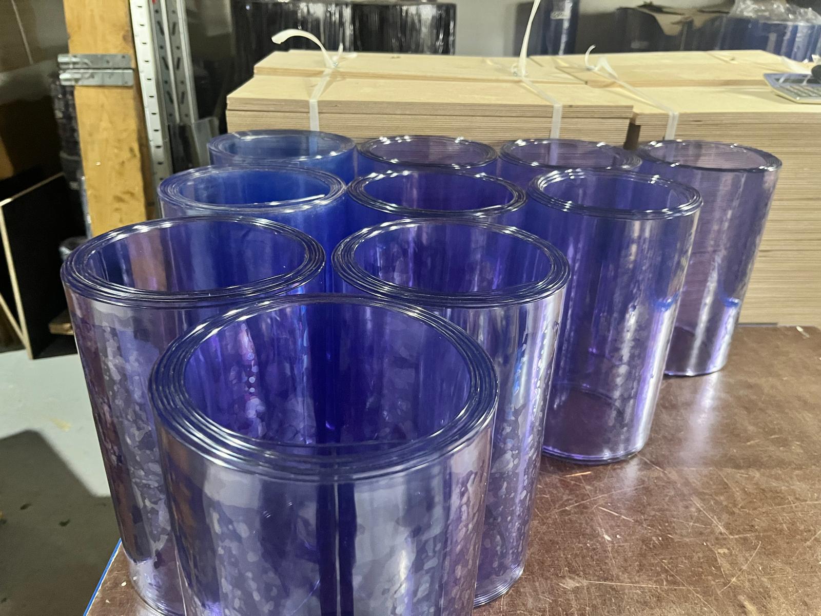 PVC aizkari ar sloksnes garumu 3.66 metri